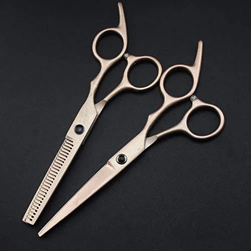 Tijeras De Peluquería Para Perros Tijeras De Peluquería Para Mascotas Kits De Tijeras De Peluquería Para Mascotas Profesionales, Tijeras De Corte Tijeras Curvas Tijeras Tijeras Estuche De Cuero