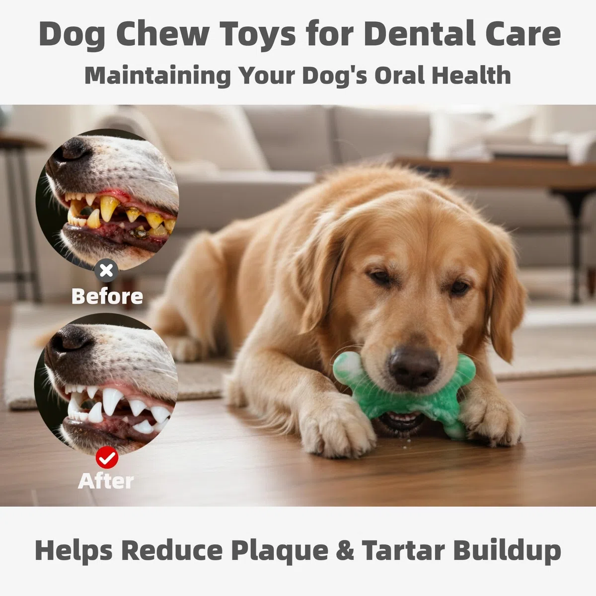 Paquete de 2 juguetes indestructibles para perros masticadores agresivos, huesos de nailon resistentes con sabor a tocino para perros medianos y grandes (2 unidades, tocino, verde)