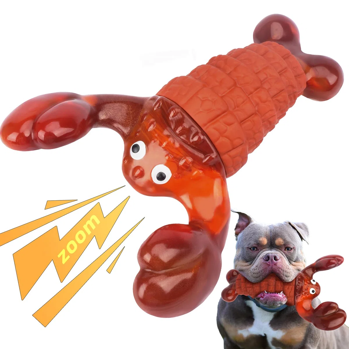 Juguetes para perros para masticadores agresivos, juguetes interactivos para perros grandes, juguetes chirriantes indestructibles para mantenerlos ocupados, juguetes resistentes para perros de raza
