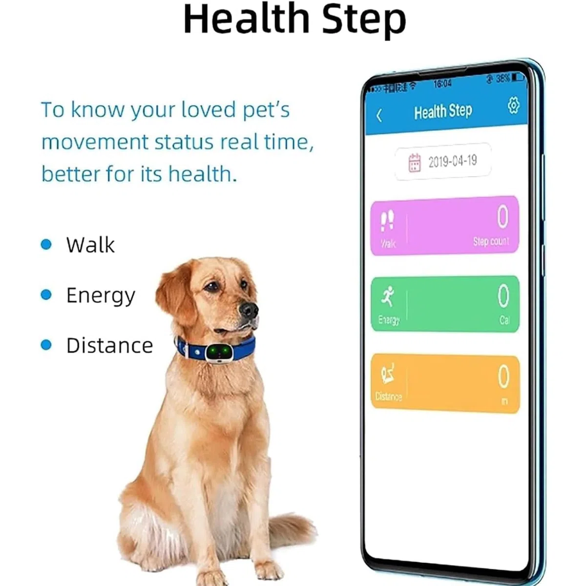 Rastreador De Mascotas 4G, Collar Rastreador For Perros,Localizador De Mascotas Inalámbrico Con GPS Recargable,3 Modos De Rastreo,impermeable IP67,Buscador De Rastreo En Tiempo Real For Perros Y Gatos