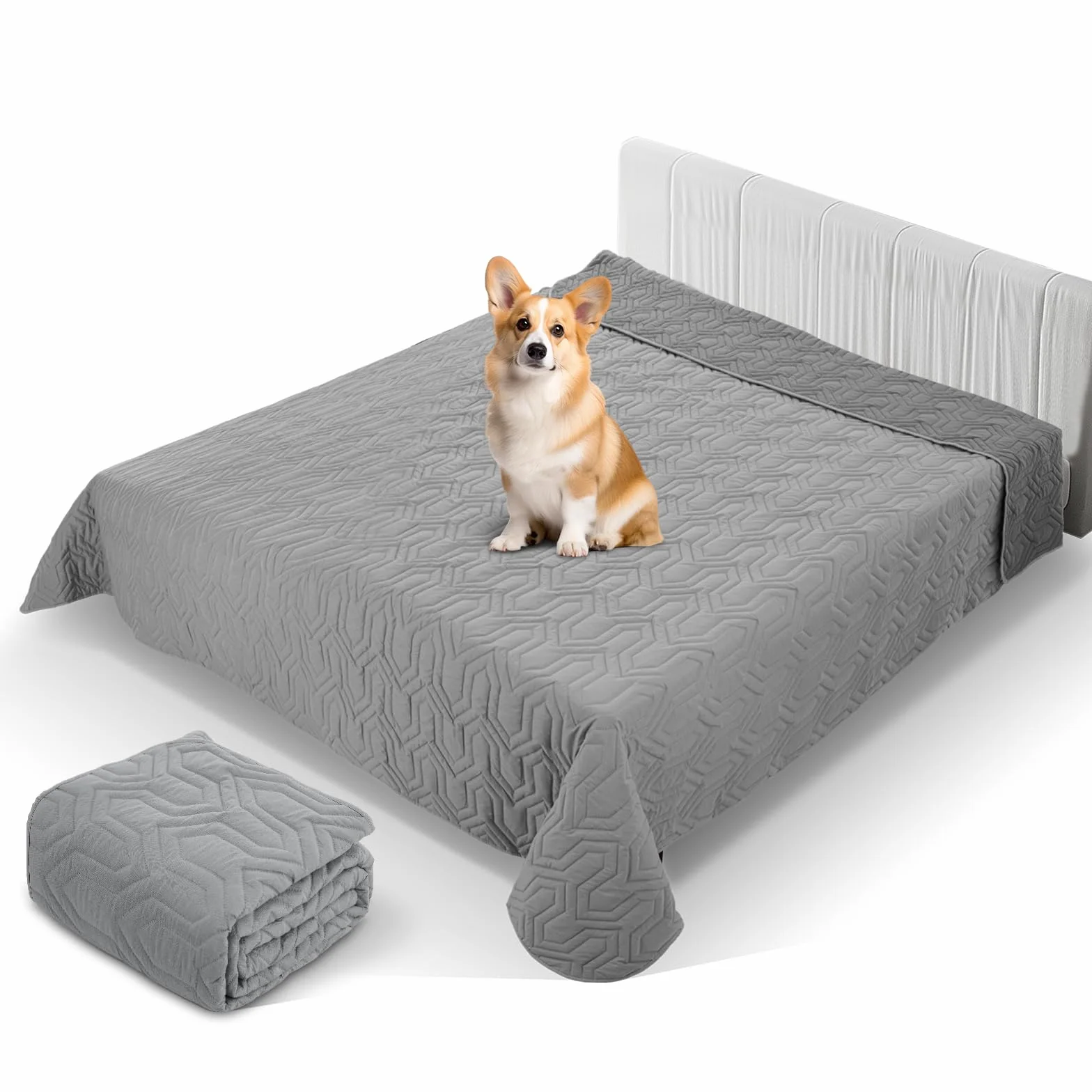 PICK FOR LIFE Manta impermeable para perros, manta reversible para proteger el sofá y la cama, manta lavable para perros y gatos, lavable a máquina