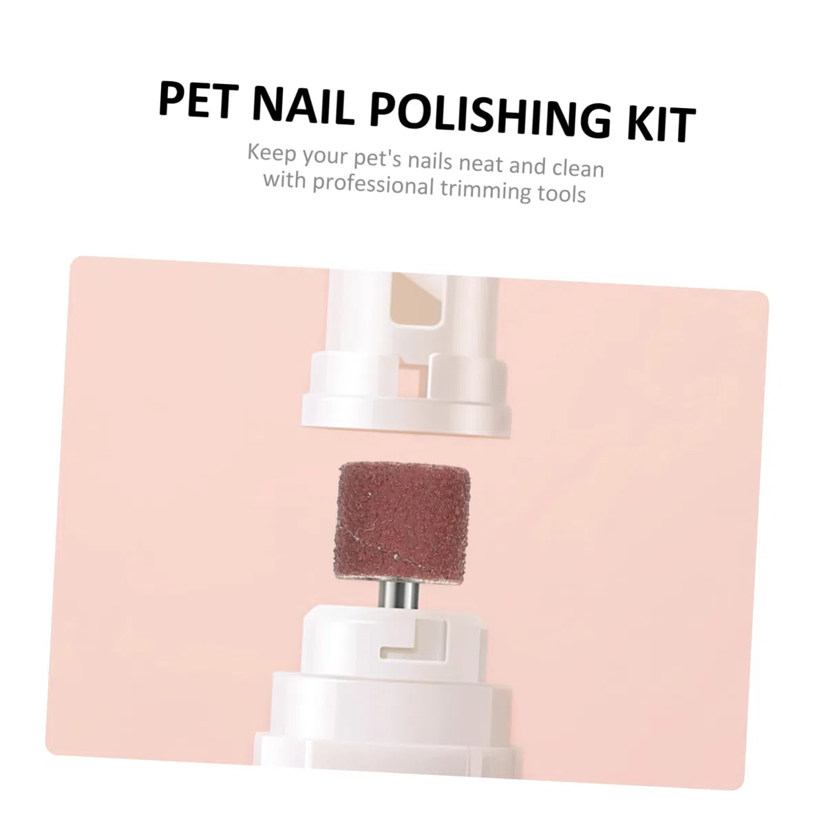SUPVOX 4juegos De para Uñas De Kit De Pulido y De Uñas para y Gatos para Cuidado De Patas
