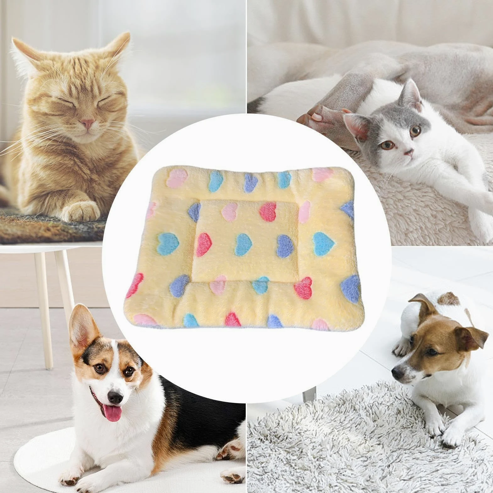Manta para gatos de interior, mantas para gatitos, cojines para perros | cachorros, gatos, mantas para gatos y perros, camas para gatos de interior y perros, cama para nerviosismo y estrés Bellv