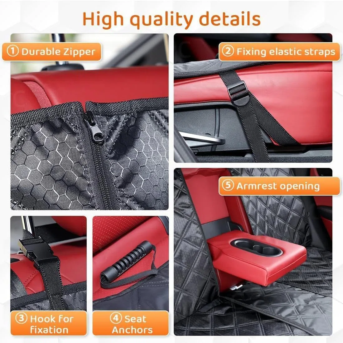 Funda Asiento Coche Perro para VW T-Cross