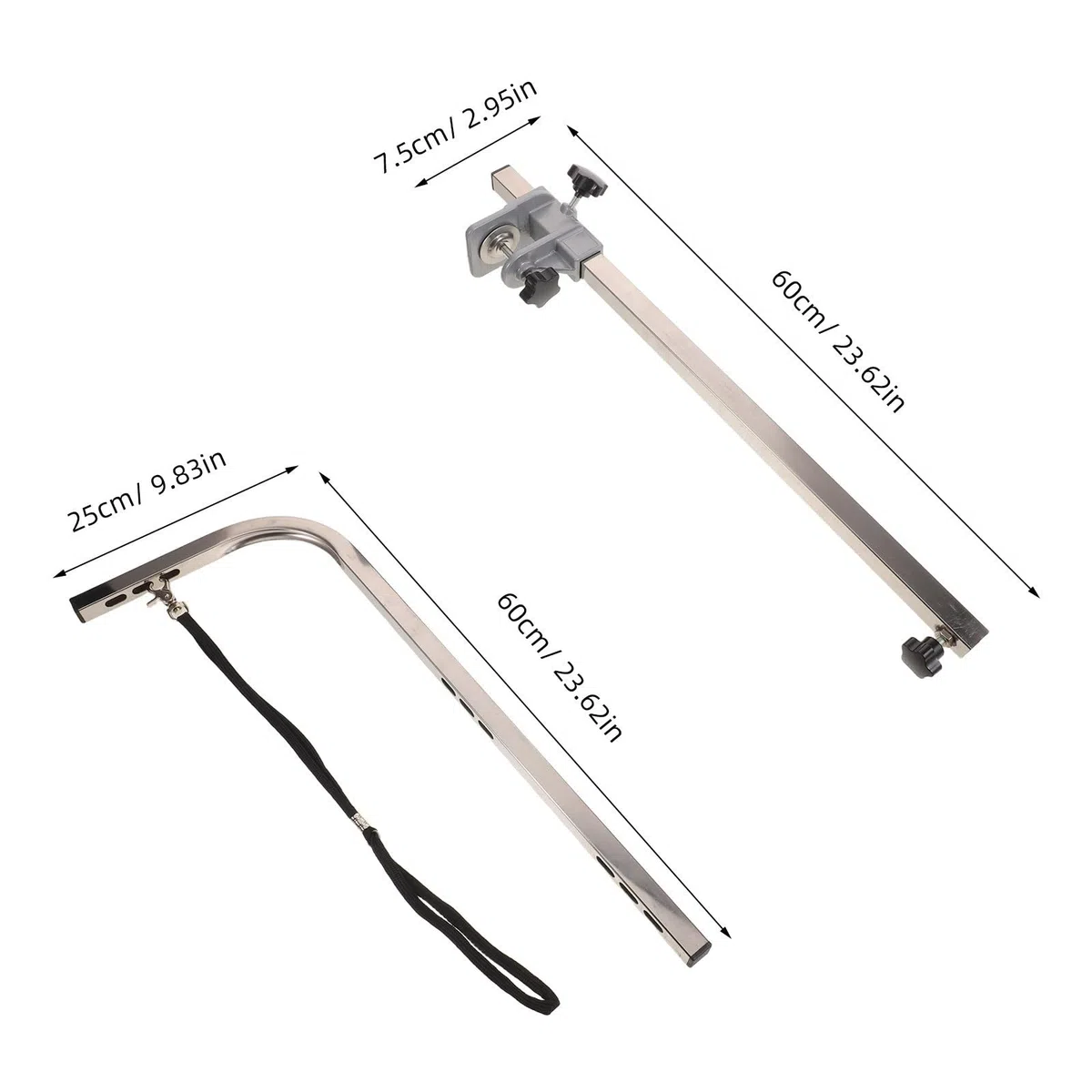 Soporte Ajustable para Mesa de Peluquería de Mascotas Accesorio de Barra Elevadora para Grooming Seguro y Cómodo