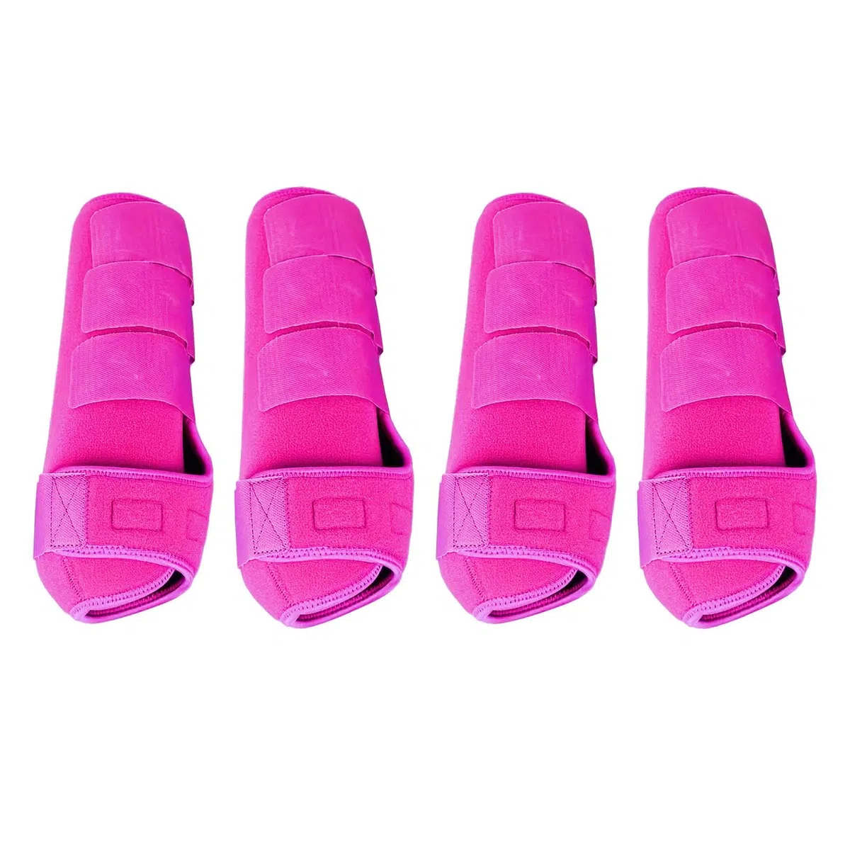Conjunto de Protección para Las Piernas de 4 Piezas para Botas de Caballo, Ajustable, Cómodo, de Neopreno, Transpirable, Protección para Las Piernas P