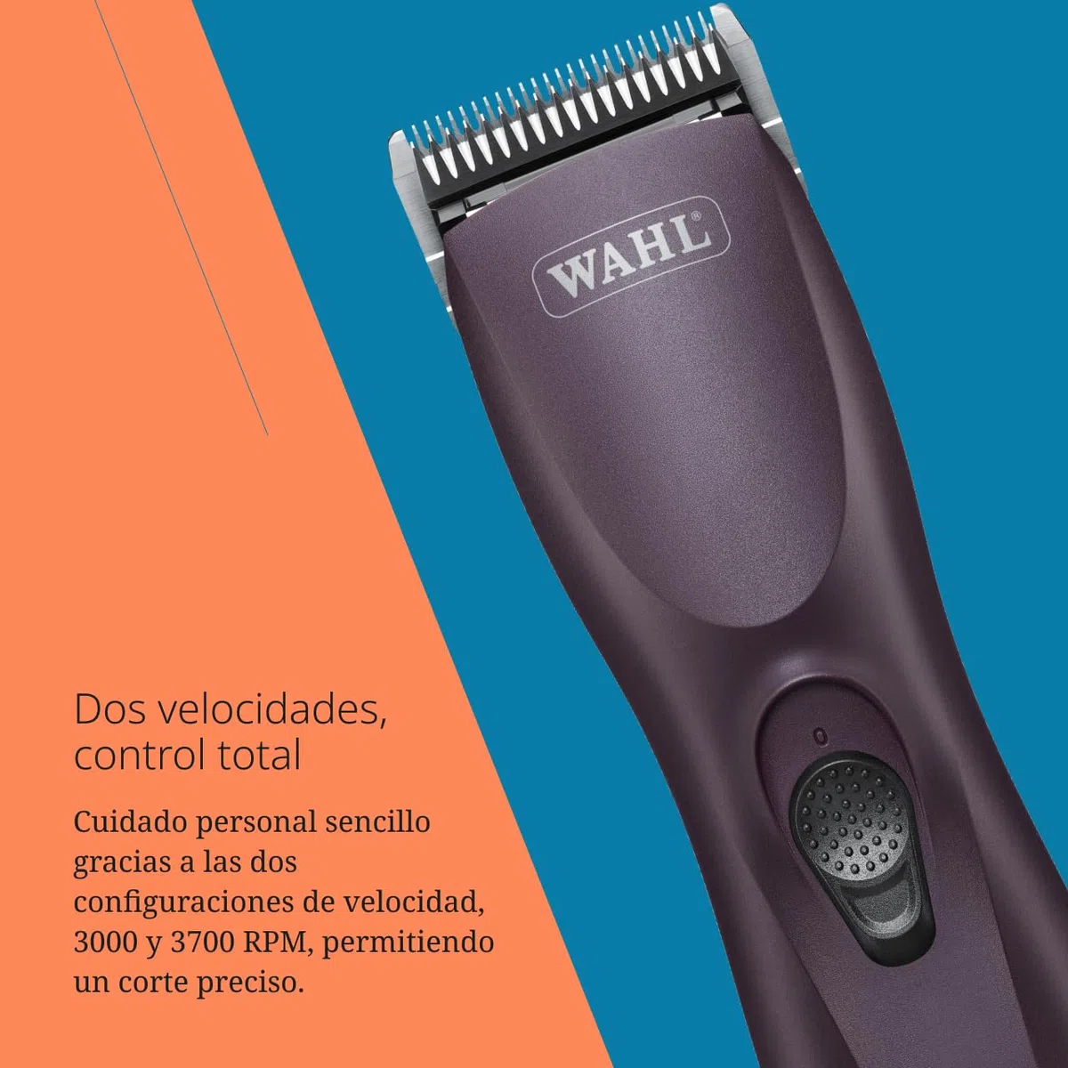 Wahl KM Supera, Cortapelos Inalámbrico para Mascotas, Ergonómico | Cortapelos Inalámbrico para Mascotas, 2 Baterías Intercambiables, 3000 y 3700 RPM, Motor sin Escobillas, Ligero y Silencioso