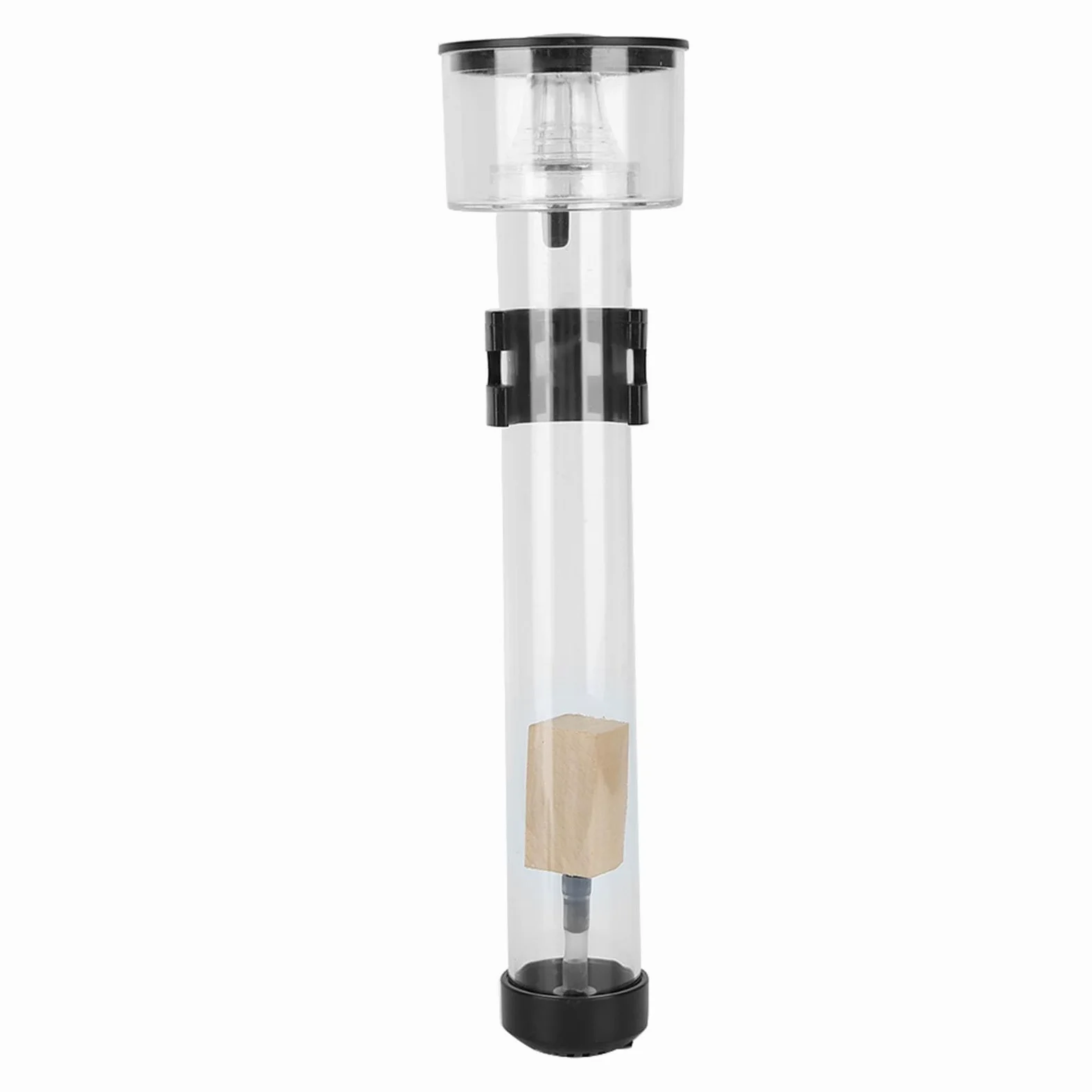 Skimmer de proteínas Filtros de Acuario Material acrílico Separador de Filtro de Pescado Vista Clara Duradera Materia orgánica separada Reduce la Carga bioquímica para acuarios