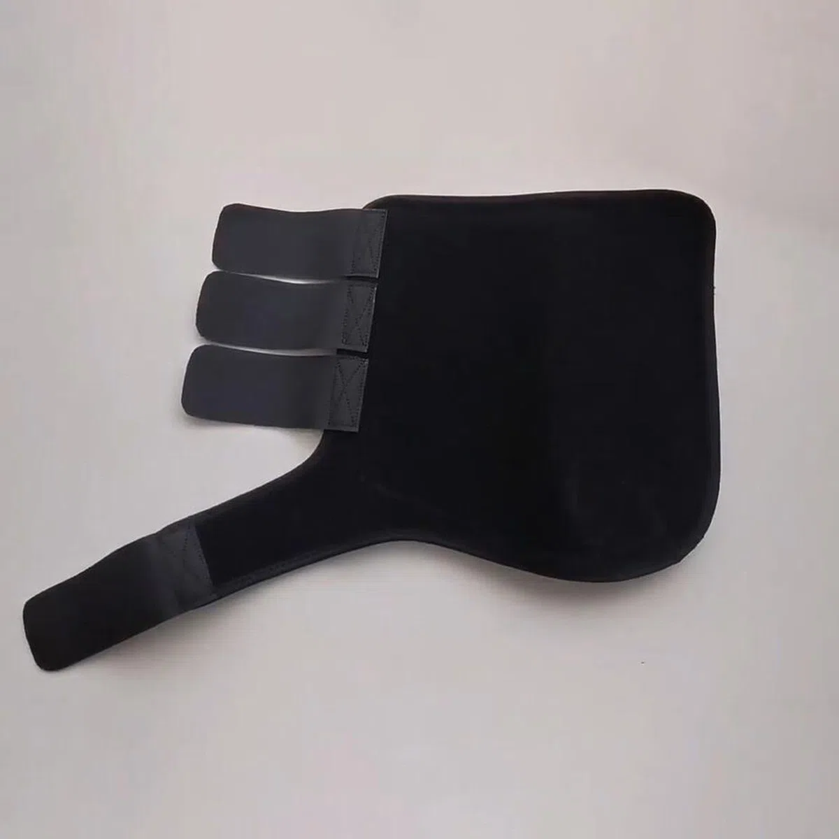 Juego de 4 Protectores para Patas de Caballo, Accesorios Ecuestres, Cubrepiernas Y Vendas para Montar Y Entrenar Al Aire Libre, Negro, s