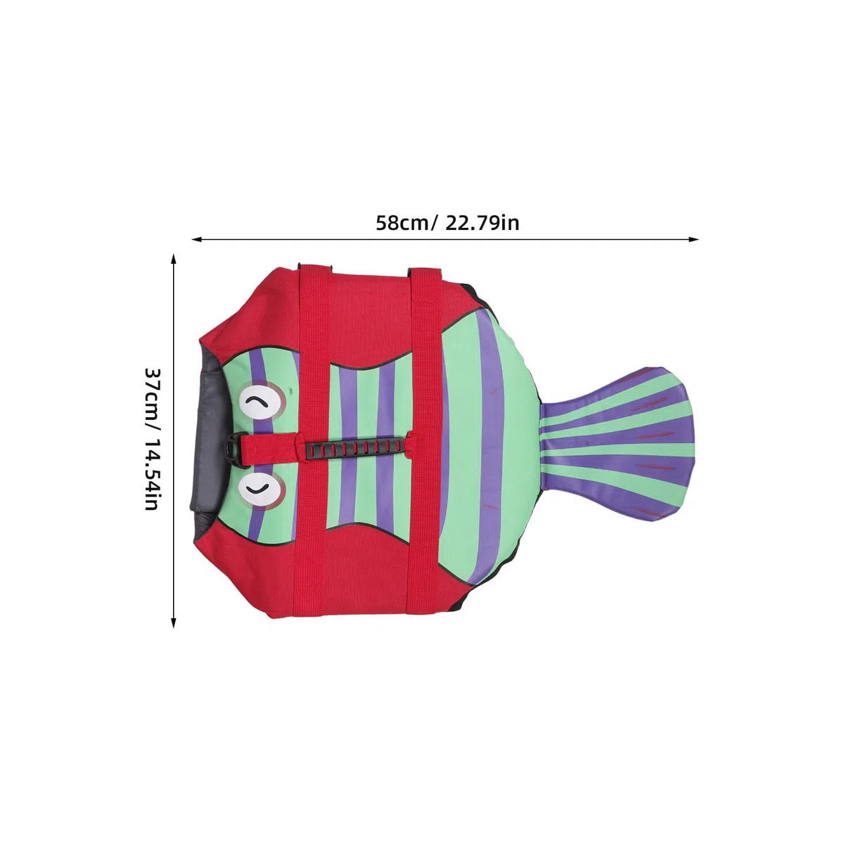 Sosoport Chaleco Salvavidas para Perros Diseño, Ajuste Cómodo, Poliéster Resistente, Adecuado para Nadar en Playas y Lagos, 10-20kg