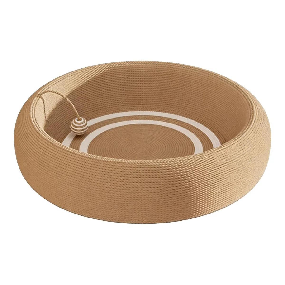 Rascador para gatos en forma de , alfombra de garras de sisal protector
