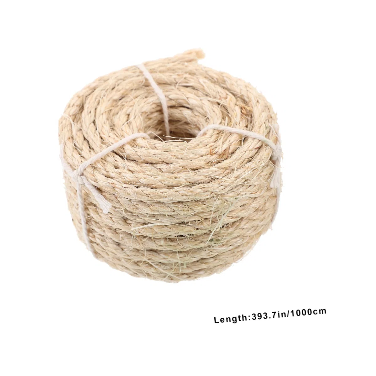 SUPVOX 4rollos Cuerda De Sisal para Rascadores De Gato Reemplazo De Material Natural y Resistente para Árboles y Muebles De Proyectos De Manualidades y Jardinería