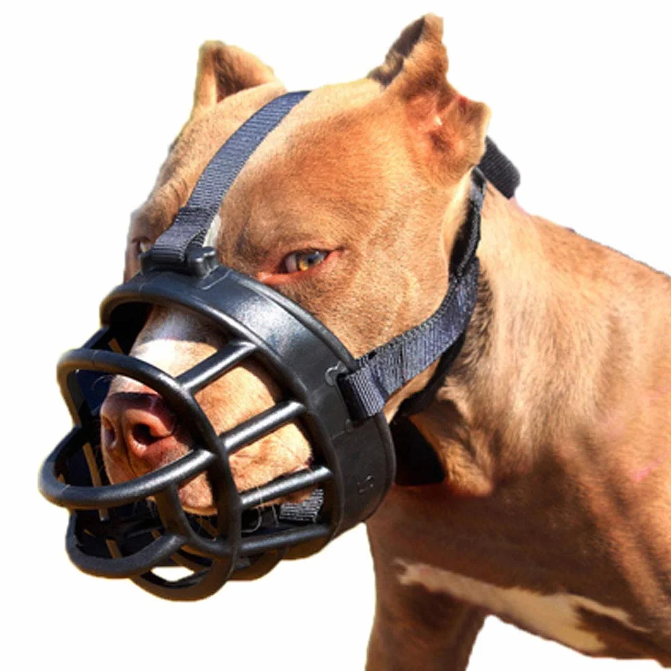 Bozal para Perros, Bozal for Perros Transpirable: un Protector confiable a Prueba de mordeduras for la Seguridad su canino