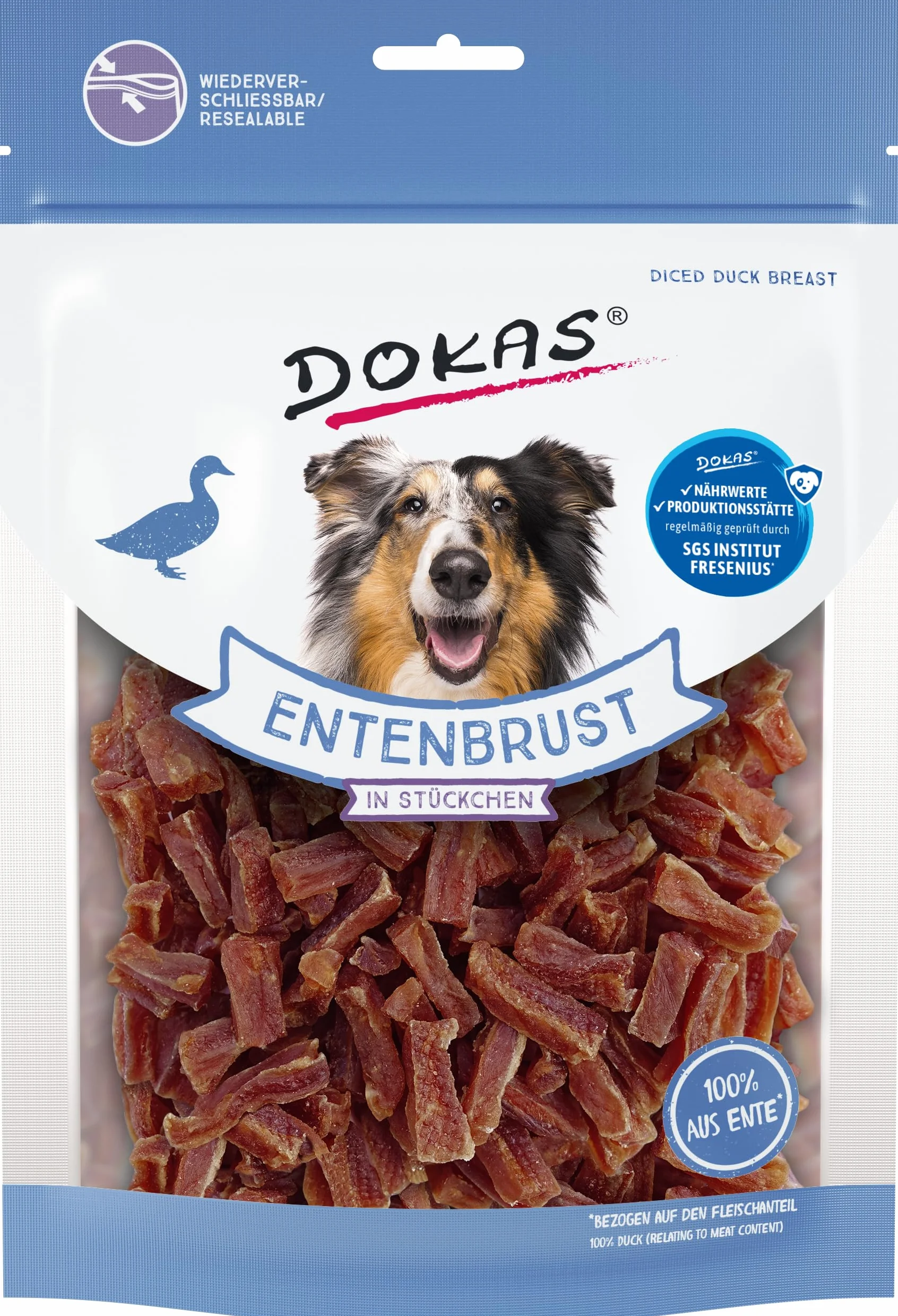 DOKAS Snack Premium sin Gluten en práctico tamaño para Perros – Ideal para Entrenamiento 9 x 200gr