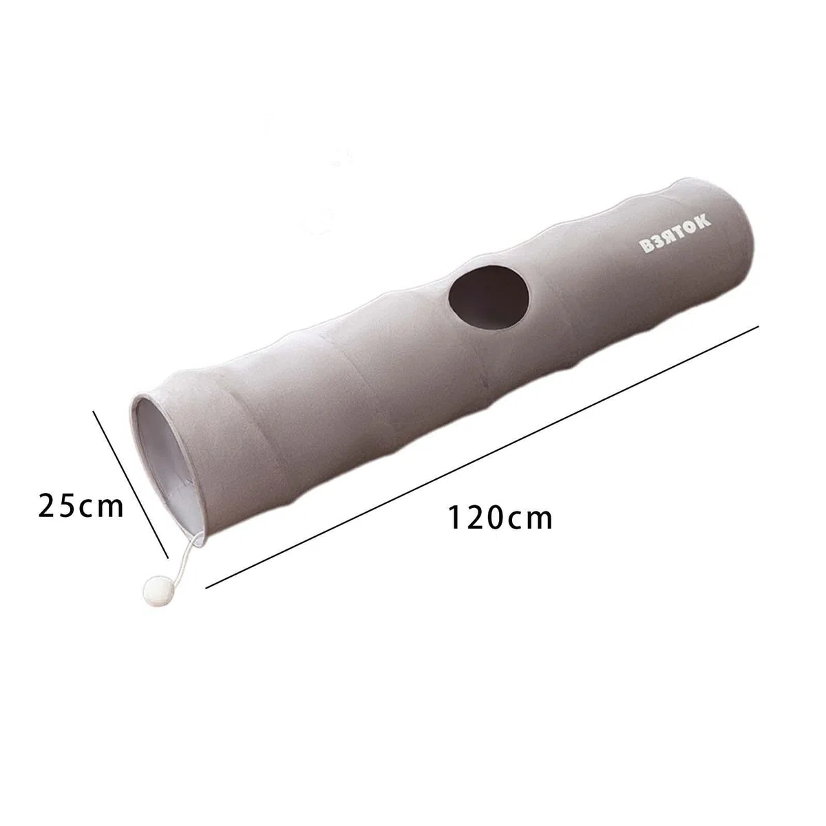 para Gatos, Juguete para Mascotas, Resistente a Los Arañazos, Plegable, Interactivo, con Pelota, para Hurones Y Animales Pequeños, Ideal, Gris