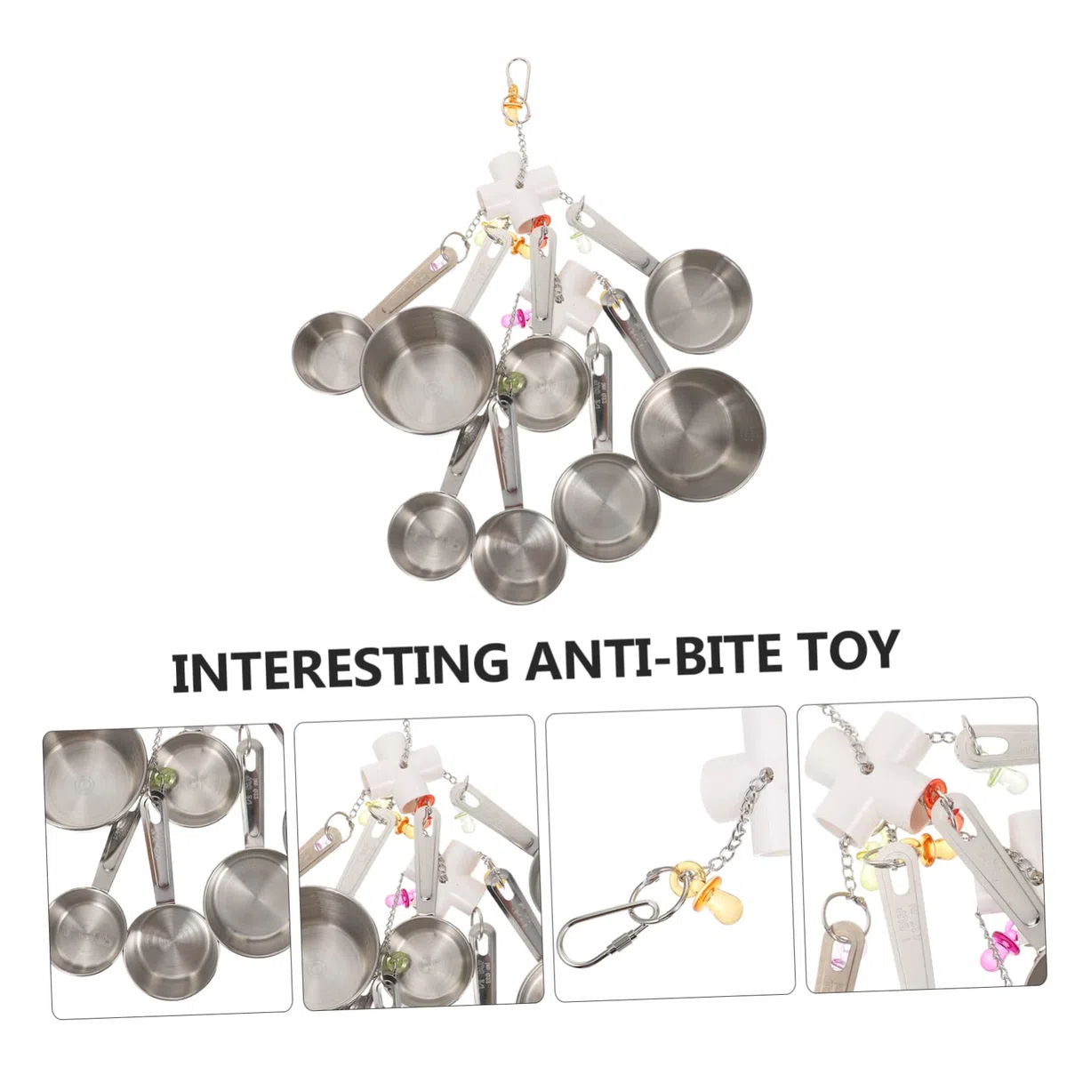 1pieza Parrot Chewing Toy para y Aves Juguete De Masticar para Aves Accesorios Cockatiel y Conure