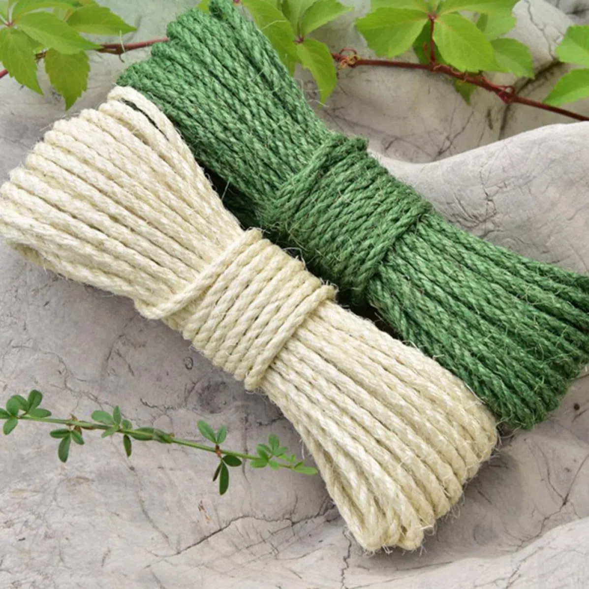 2 Piezas Cuerda de Sisal para Rascador de Gatos, 20m