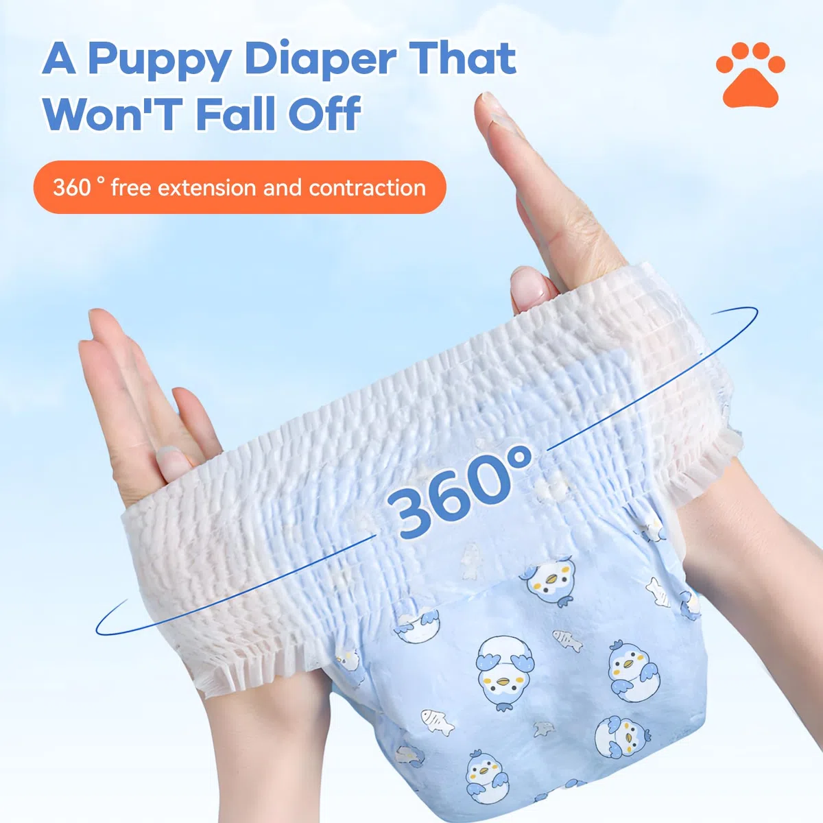 Pañales desechables para perros, pañales absorbentes y suaves para perritos, para perras, con pañales ajustables para cachorros en el período de celo, micción excitable (S 10)