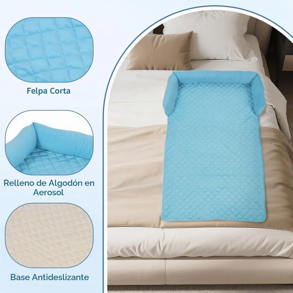 Wakects Camas para Perros, sofá Tipo Manta para Perros, Cama Mullida para Perros, 75x120 Cm, Protector de Muebles para Mascotas, Funda para sofá Cama, Lavable a Máquina, Parte Inferior