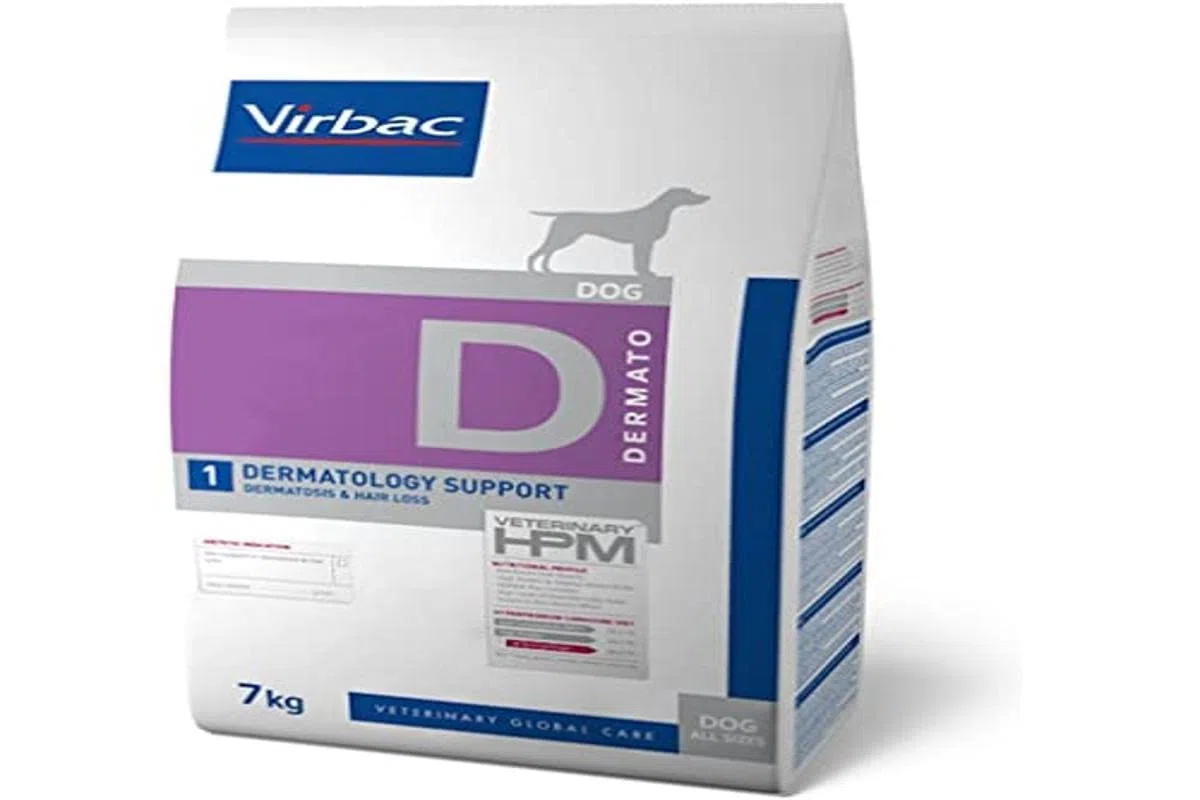 Veterinary Hpm Virbac TP-3561963601170_920-5936, Perro D1 Dermatology Support, Multicolor, 12 kg