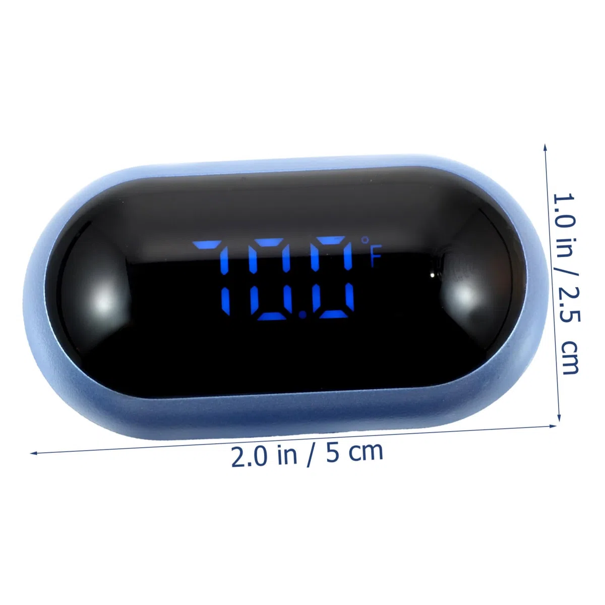 Toddmomy 5piezas Digital De Acuario Medidor De Temperatura De Agua Pantalla Led Para Peceras y Tanques De Betta Fácil Instalación y Alta Precisión