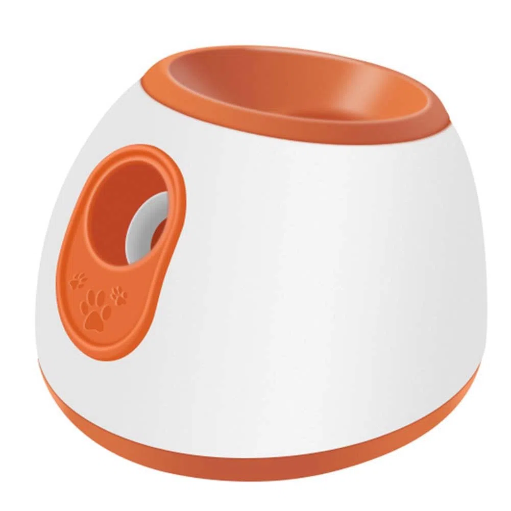 Dispensador de Pelotas para Perros, Juguete para Exteriores, Dispensador Automático de Pelotas, Máquina Lanzadora de Juguetes para Perros Que Estimulan Mentalmente