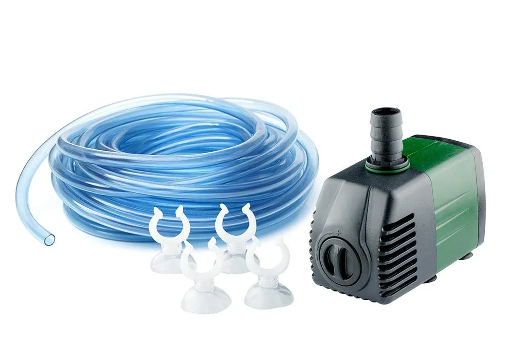 Q-Grow Aqua Cambiador de Agua para Acuarios con Bomba Potente