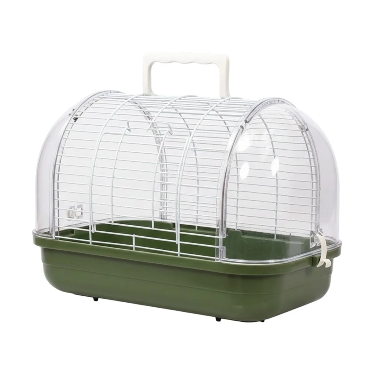 Transportín para Aves Jaula de Viaje Portabicados con Posadero y Ventana | Transportín para Aves Pequeñas Para Periquitos, Cacatúas, Canarios y Dragón Barbudo