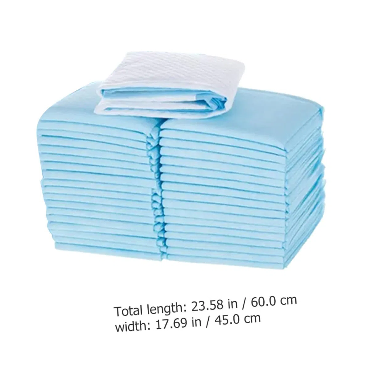 UPKOCH 50piezas Pañales para Perros Almohadillas Desechables Gruesas Empapadores para Cachorros y Orina de Perro Prácticas para Entrenamiento de Mascotas Casa