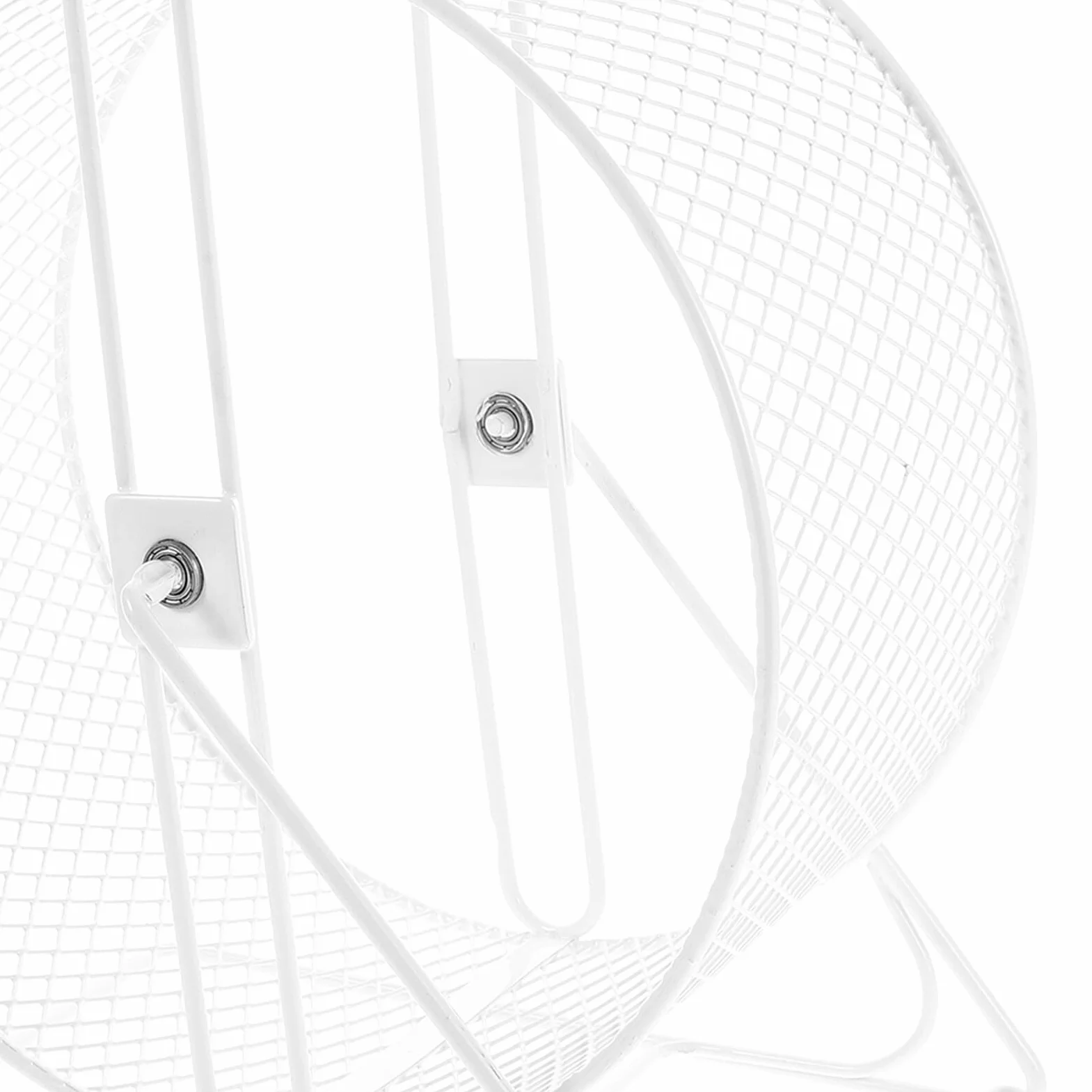Rueda Ejercicio Silenciosa para Hámster y Pequeños Roedores Metal Instalación Fácil Compatible con Jerbos y Ratones Juguete para Actividad Saludable