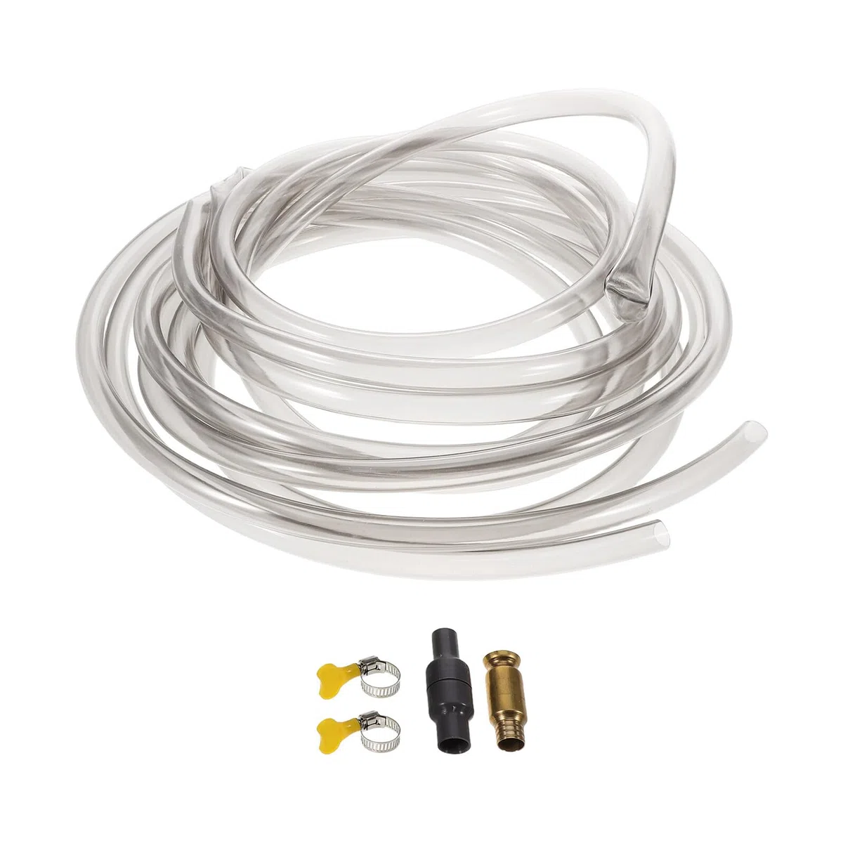 TOYANDONA Kit de Limpieza para Acuarios Adecuado para Cambio de Agua con Manguera Flexible de 5 M y Clip de Sujeción y Limpieza de Grava en Peceras de Agua y Salada