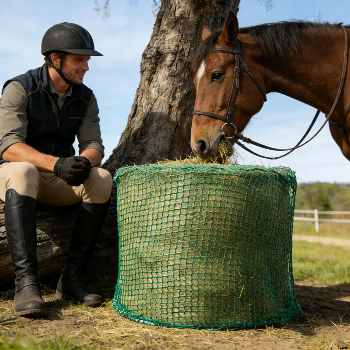 Redes De Heno De Alimentación Lenta Para Caballos Almacenamiento De