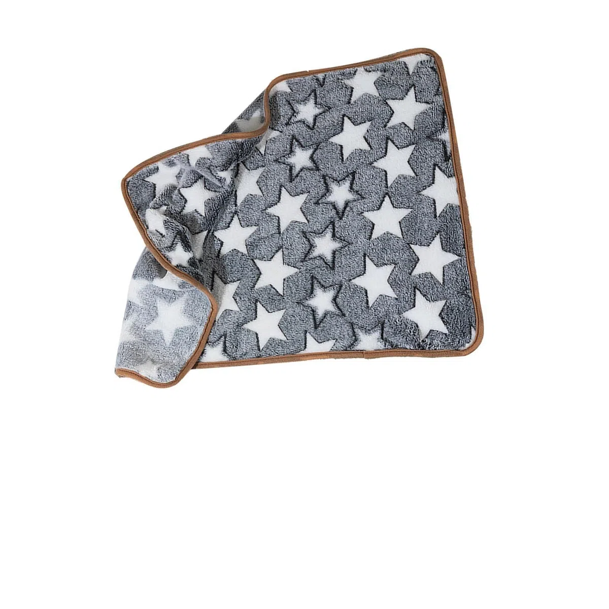 Manta Gris para Mascotas, Cálida Felpa para Mascotas, Suave Y Cómoda, con Patrón de Estrellas, Mantas para Perros Y Gatos, Manta para el Hogar, Sofá, Perros, Cachorros,(XL-Manta Estrella Gris)