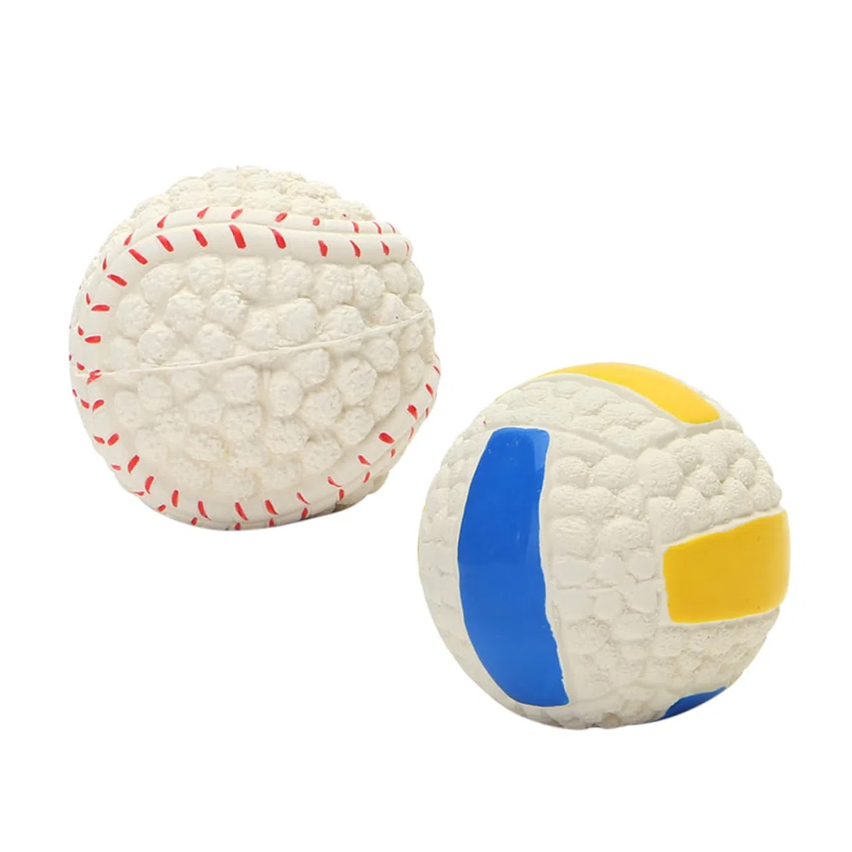 YARNOW 4 Piezas Juguete para Morder Mascotas Juguetes De Entrenamiento para Mascotas De Juguete De Goma De Látex Juguetes para Perros Masticar Pelota De Juguete