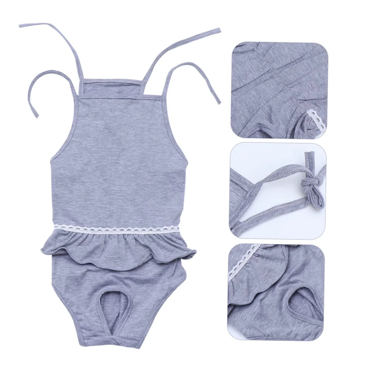 YARNOW 3 Piezas De Pantalones Térmicos para Perras De Una Pieza para Mascotas Pantalones Menstruales para Perras Talla XXL