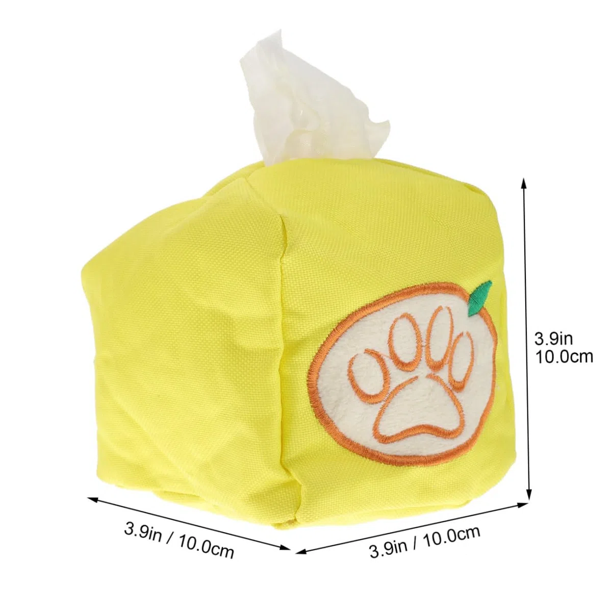 ABOOFAN 4 Piezas Toalla De Papel para Mascotas Juguete Perro Pequeño Perro Mascota Tela Oxford Caja De Pañuelos