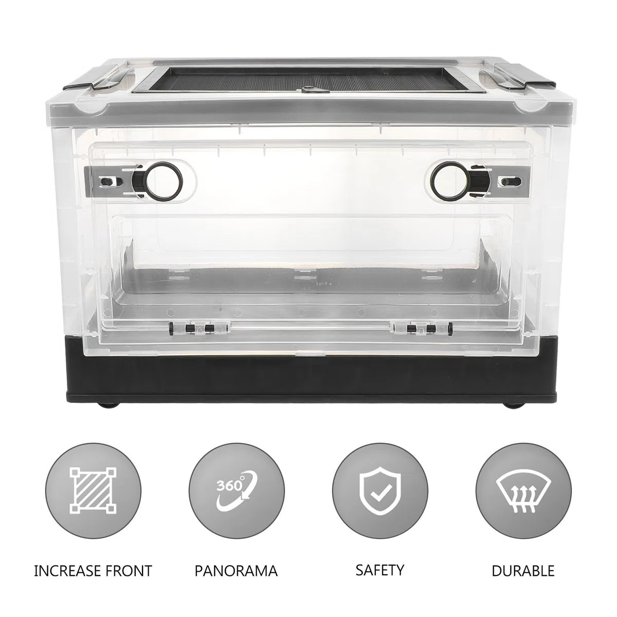 1juego Caja Plegable para Hámster con Diseño Ahorrador de Espacio Casa de Cría Incubadora para Erizos Jaula Ligera para Pequeños Roedores y Mascotas Suministro Práctico y Compacto