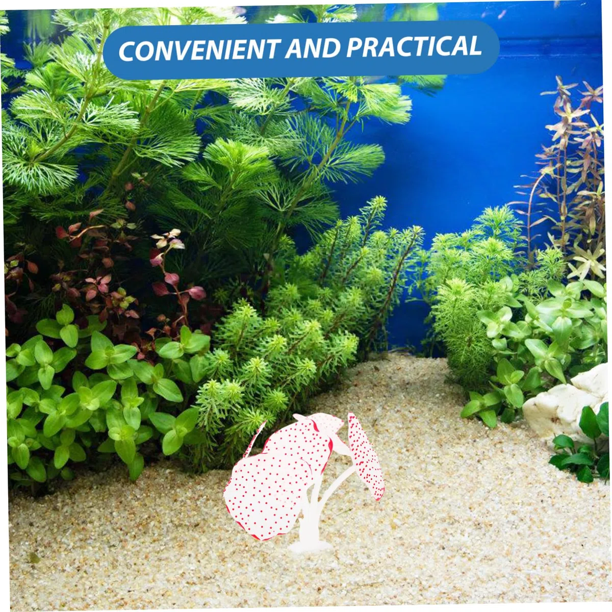 TOYANDONA 4 Piezas Decoración de Coral Resina Luminosa para Acuario de Efecto Brillante Automático Nocturno Ornamentos Flexibles para Paisajismo de Pecera Fácil Mantenimiento