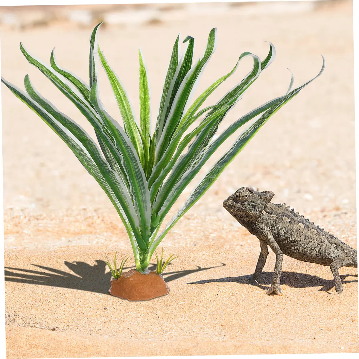 DOITOOL 6piezas Artificiales para Terrario De Reptiles Decoración Natural para Hábitats De Anfibios y De De Lifelike