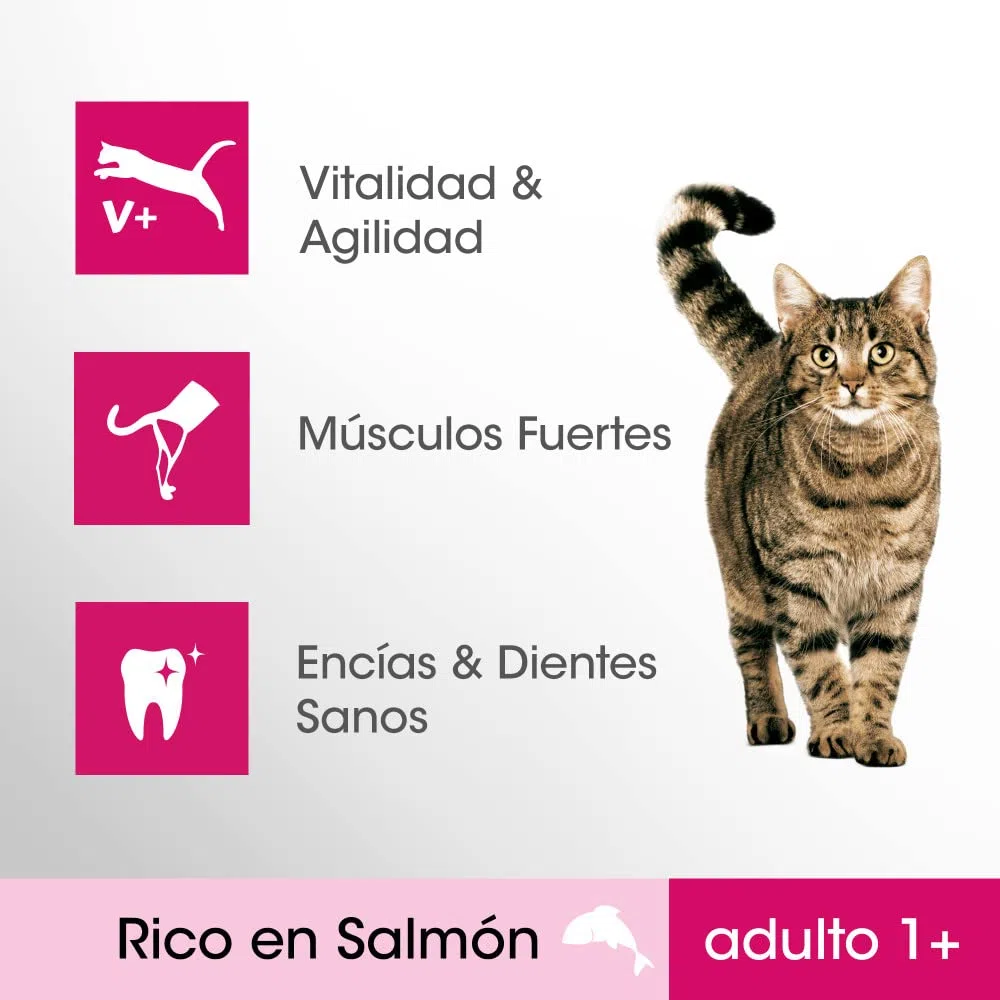 PERFECT FIT Pienso para Gatos Esterilizados Sabor Salmón (5 bolsas x 1,4kg)