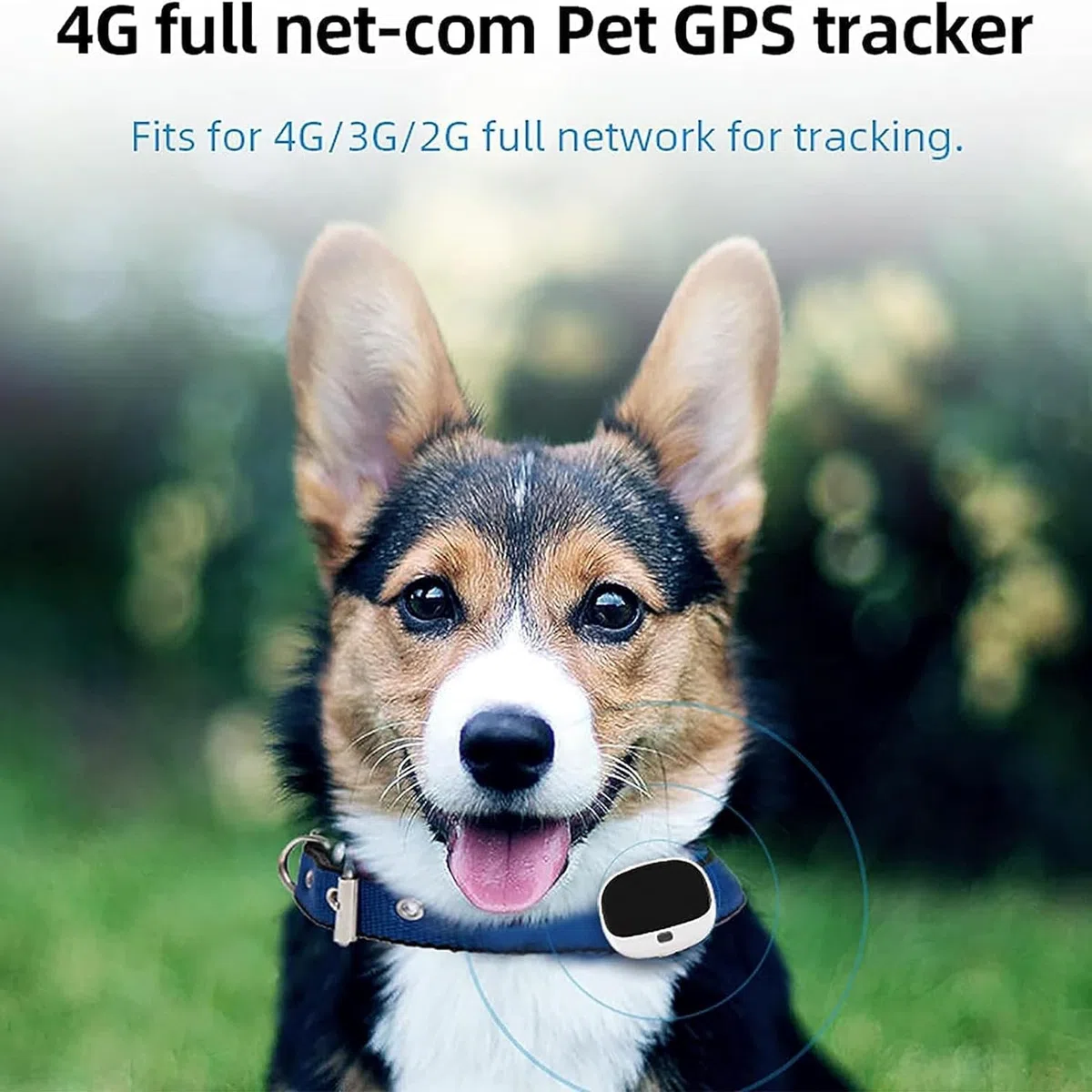 Rastreador De Mascotas 4G, Collar Rastreador For Perros,Localizador De Mascotas Inalámbrico Con GPS Recargable,3 Modos De Rastreo,impermeable IP67,Buscador De Rastreo En Tiempo Real For Perros Y Gatos