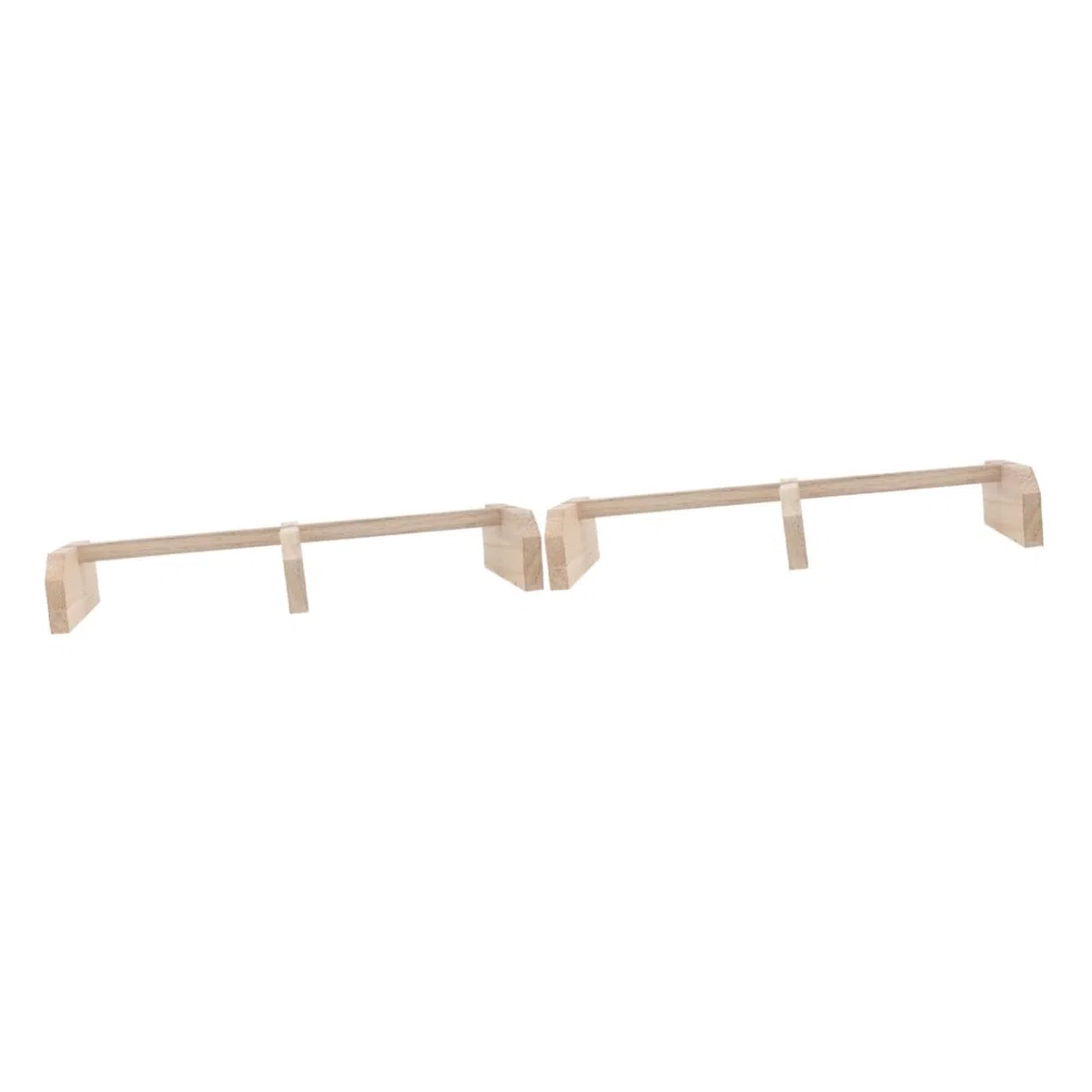 DOITOOL 2piezas Perchero De Madera para Aves y Gallinas Juguete Natural De Madera para Mascotas Soporte Seguro y Resistente para Entrenamiento