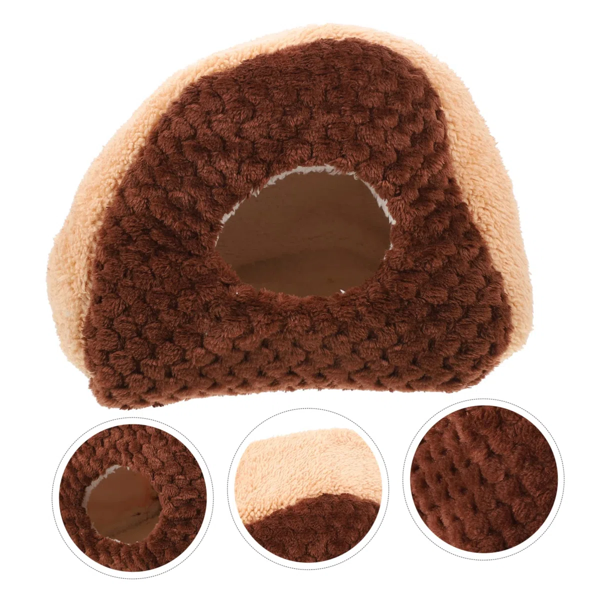 Beaupretty 2piezas Cama Colgante Cálida para Hámster y Roedores Hamaca Acolchada para Ardillas Cobayas y Chinchillas Ganchos Metálicos para Facilitar El Colgado