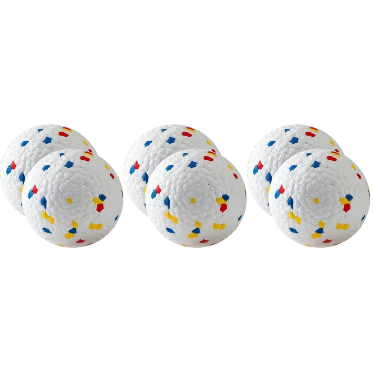 Mipcase 6 Uds Pelota Hinchable Juguetes para Mascotas Juguetes para Perros Pequeños Juguetes para Perros Ejercicio para Mascotas Masticador Juguetes para La Dentición para Cachorros
