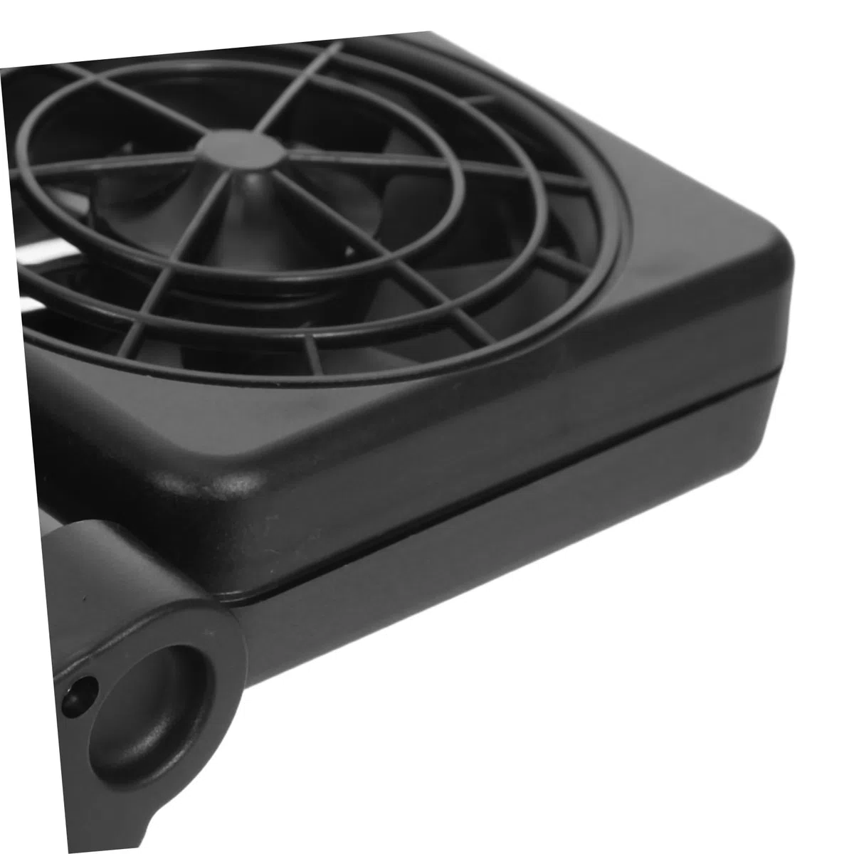 Ventilador de Refrigeración para Pecera con Borde, Abs Negro 2 X 1.9w