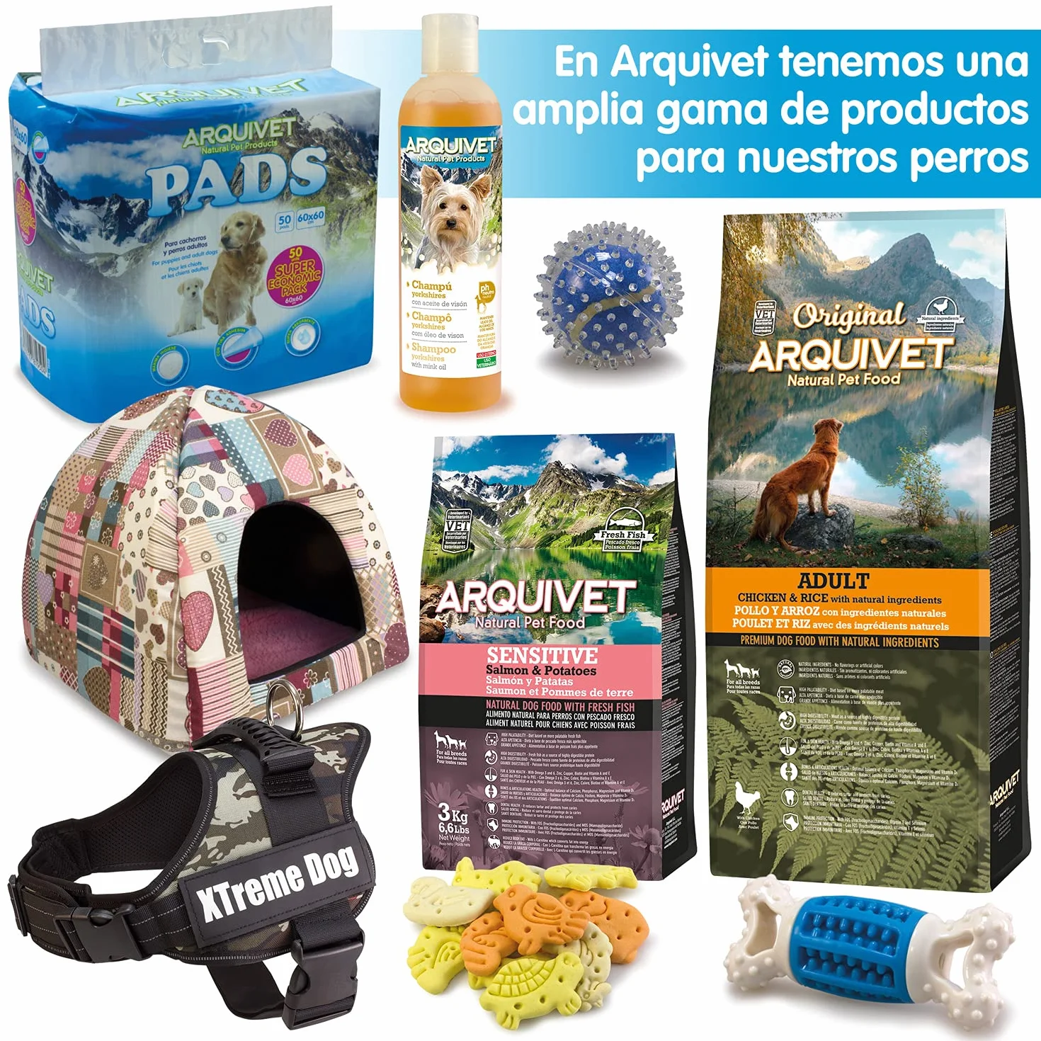 Arquivet Pack 12 Unidades Snacks Twist con Pollo Enrollado 24 cm 100 gr - Natural Dog Snacks - 100% Natural - Chuches, premios, golosinas para Perros - Producto Light - Muy Rico en nutrientes