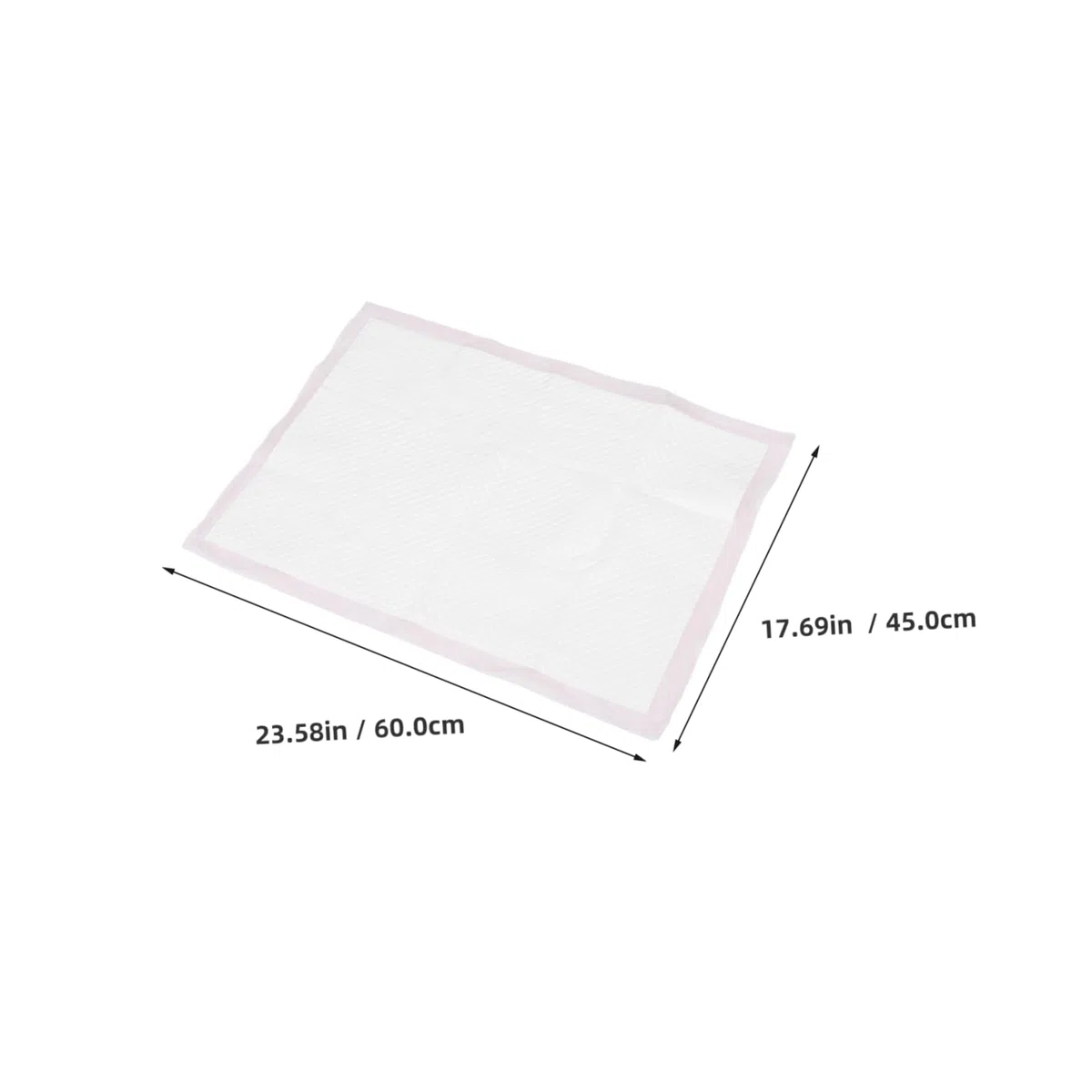 Toyvian Almohadillas para Orinar para Mascotas 50 Pcs Gruesas Superabsorbentes Antifugas para Viajes y Entrenamiento de Perros y Gatos