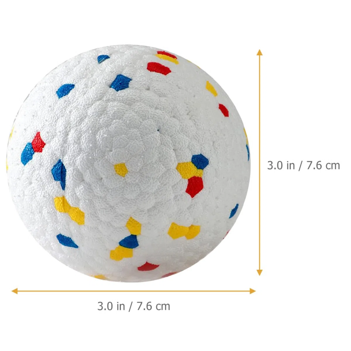 Mipcase 6 Uds Pelota Hinchable Juguetes para Mascotas Juguetes para Perros Pequeños Juguetes para Perros Ejercicio para Mascotas Masticador Juguetes para La Dentición para Cachorros