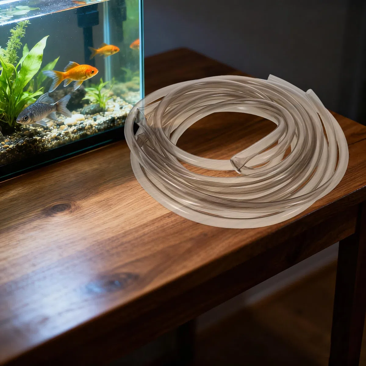 NOLITOY Kit de Limpieza para Acuarios con Manguera Flexible de Metros Sifón Silencioso para Cambio de Agua Aspirador de Grava para Peceras de Agua Dulce y Salada