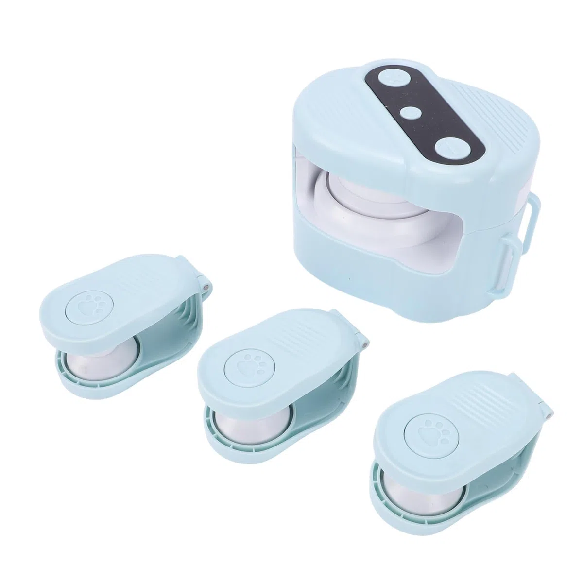 HEEPDD Juguete Automático para Gatos, Juego Interactivo de Velocidad Ajustable con Cambios de Dirección de Movimiento Aleatorios para Que los Gatos de Interior Quemen Energía y Se